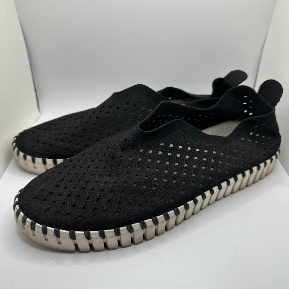 Ilse‎ Jacobsen Tulip Loafers Flats Shoes Womens Size 39 EU 8.5 US Black